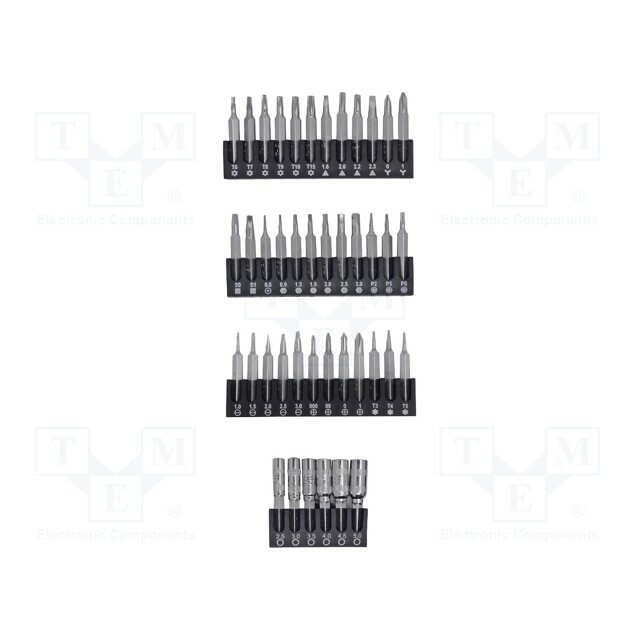 BERNSTEIN Tools set: screwdriver bits; 42pcs
