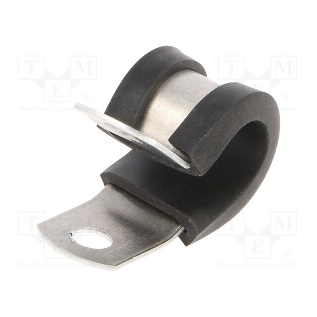 HELLERMANNTYTON Fixing clamp; Øbundle : 25