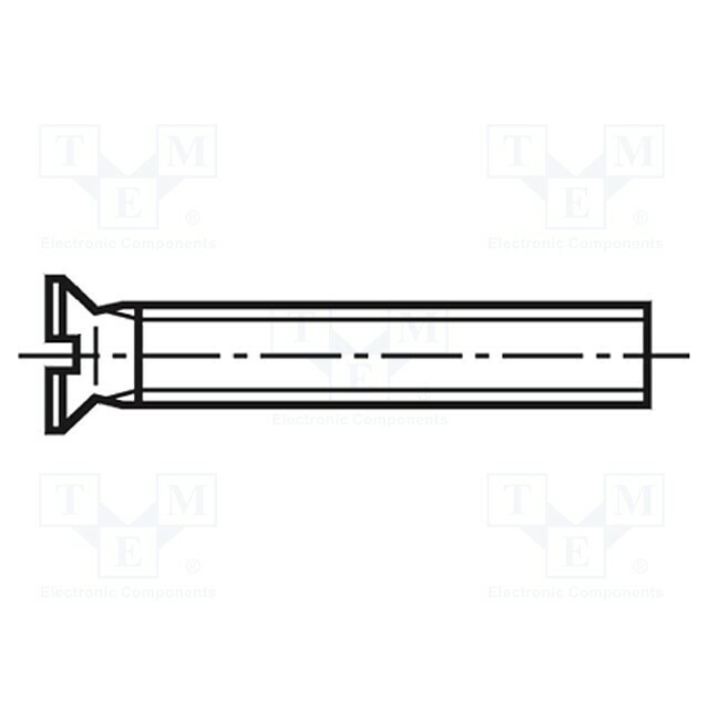 BOSSARD Screw; M5; M5x6; 0.8