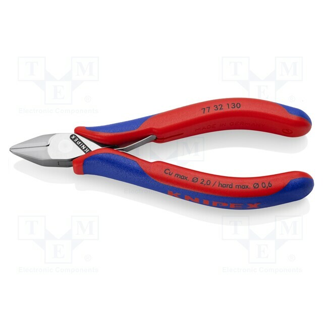 KNIPEX Side,cutting; 130mm; with small