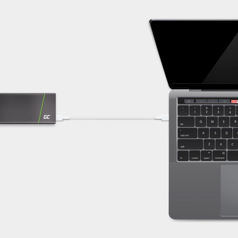 Kabelis Green Cell USB Type-C Male