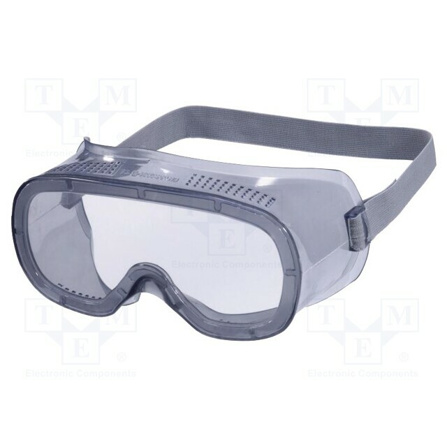 DELTA PLUS Safety goggles; Lens: transparent