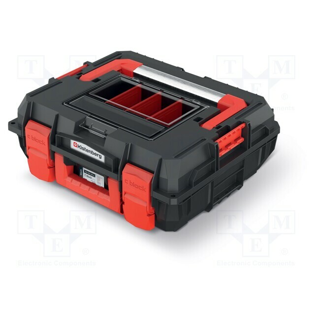 KISTENBERG Chest; tool case; black; polymer