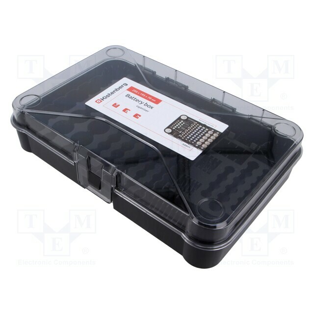 KISTENBERG Organiser; 295x195x70mm; for batteries |