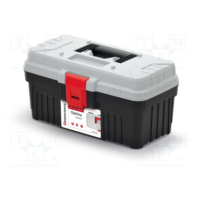 KISTENBERG Chest; tool case; black-grey; polymer