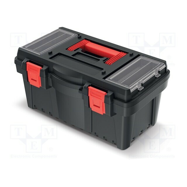 KISTENBERG Chest; tool case; black; polymer