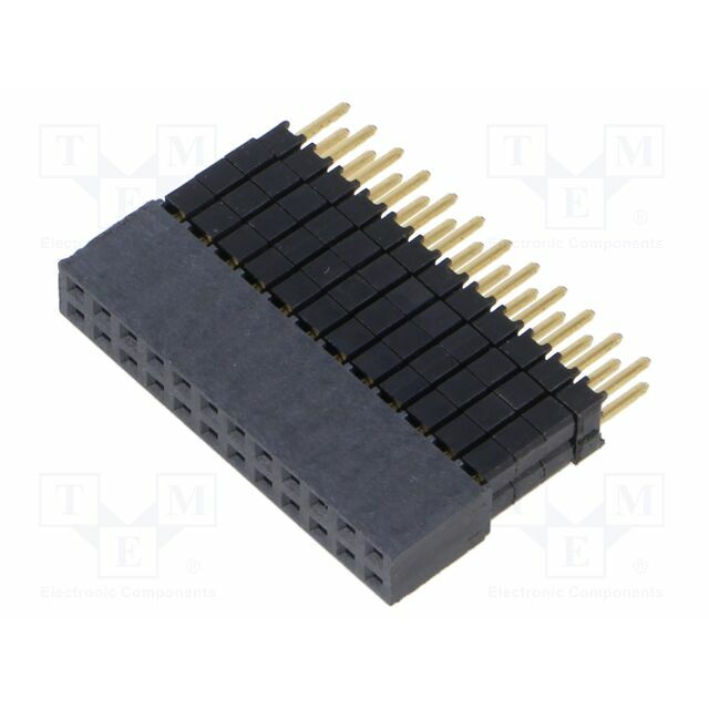 SAMTEC Connector: pin strips; socket; male