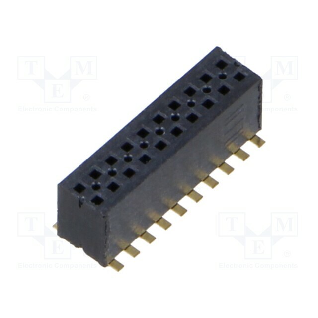 SAMTEC Connector: pin strips; socket; male