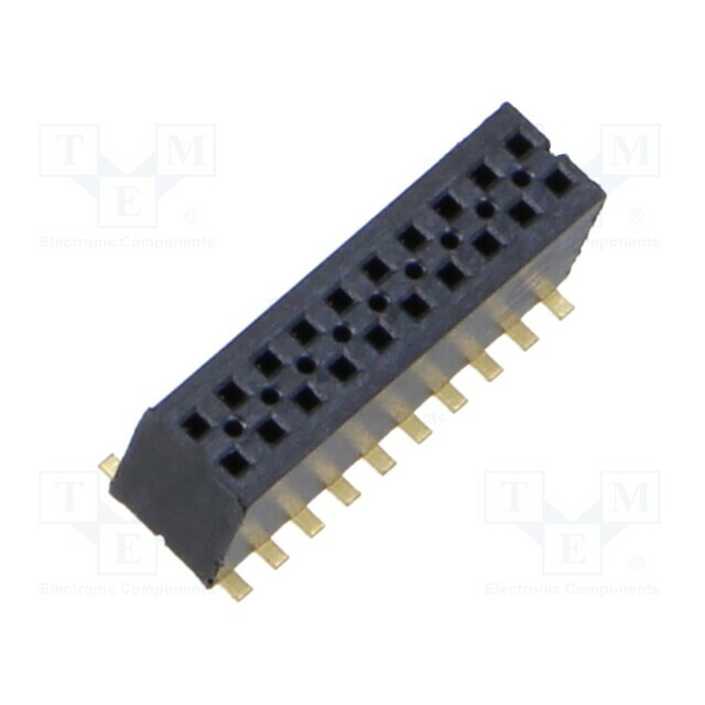 SAMTEC Connector: pin strips; socket; male