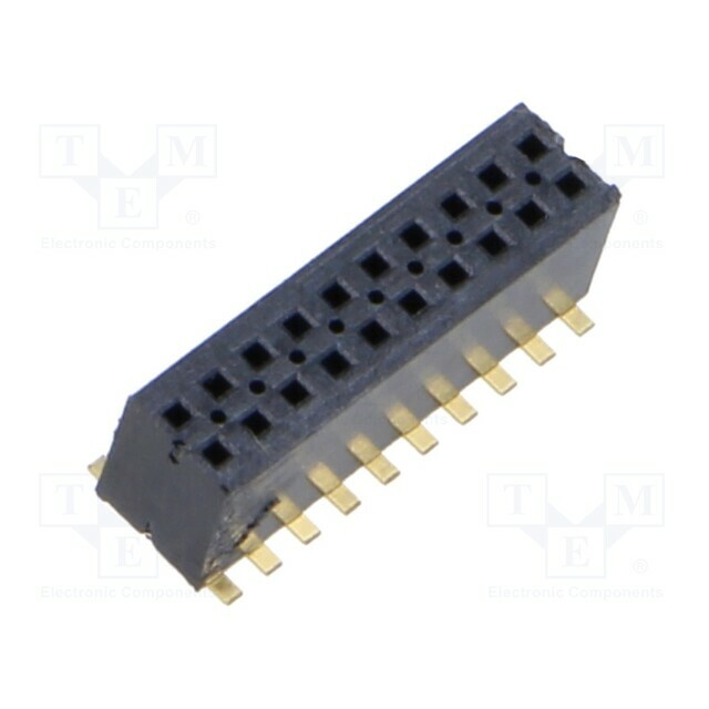 SAMTEC Connector: pin strips; socket; male