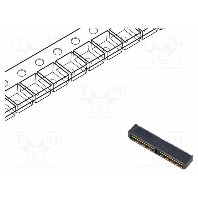 SAMTEC Connector: PCB to PCB; socket