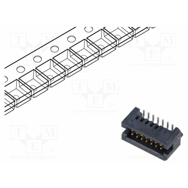 SAMTEC Connector: PCB to PCB; socket