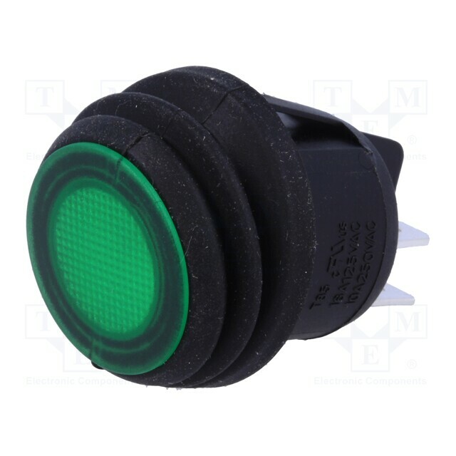 SCI ROCKER; DPST; Pos: 2; ON-OFF