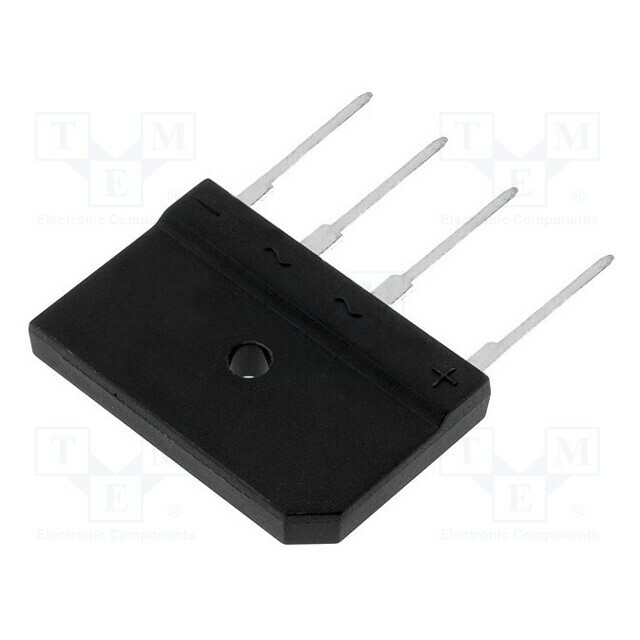 DC COMPONENTS Bridge rectifier: single-phase; Urmax: