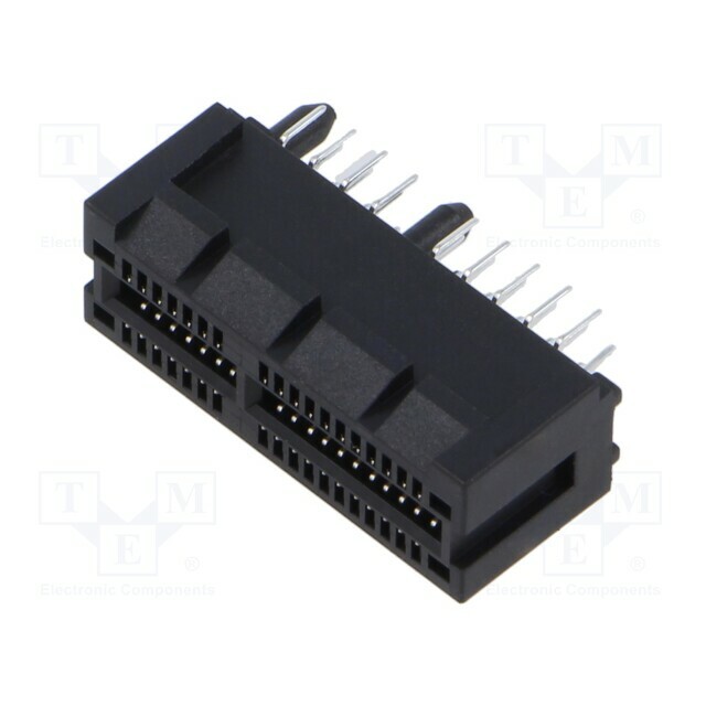 SAMTEC Connector: for cards; straight; THT
