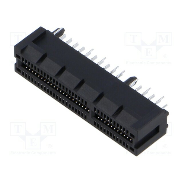 SAMTEC Connector: for cards; straight; THT
