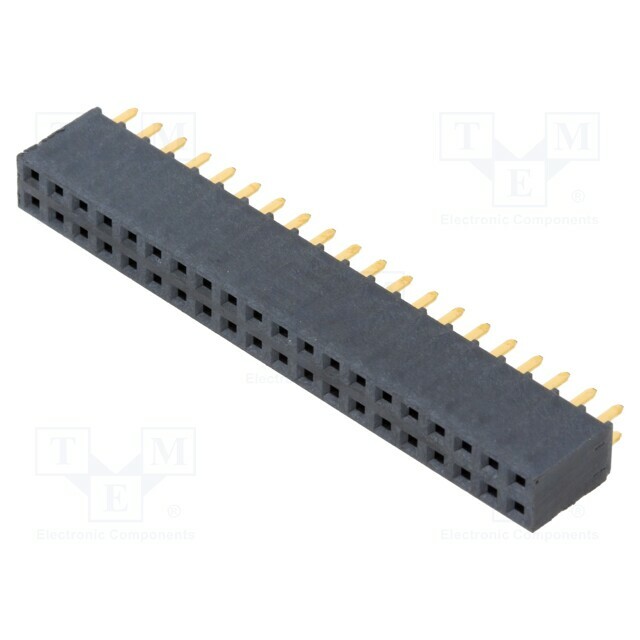 SAMTEC Connector: pin strips; socket; female