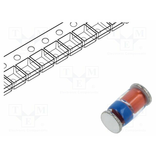 DC COMPONENTS Diode: Zener; 1W; 3