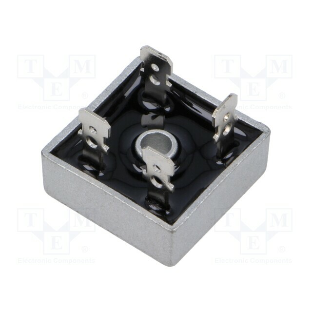 DC COMPONENTS Bridge rectifier: single-phase; Urmax: