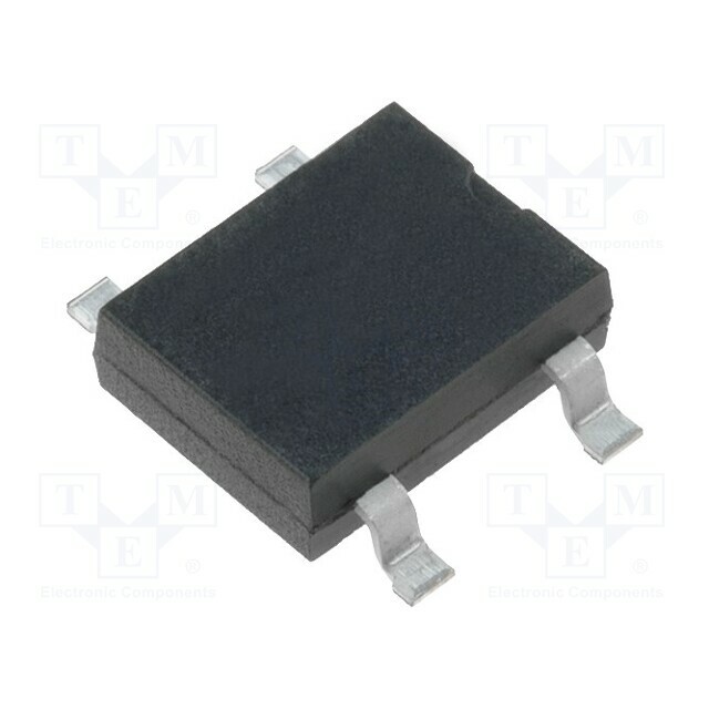 DC COMPONENTS Bridge rectifier: single-phase; Urmax: