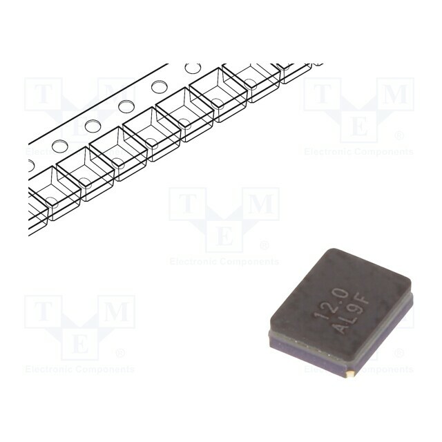 ABRACON Crystal; 12MHz; SMD; 3.2x2