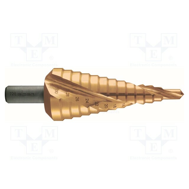 ALPEN-MAYKESTAG Drill bit; for metal,step