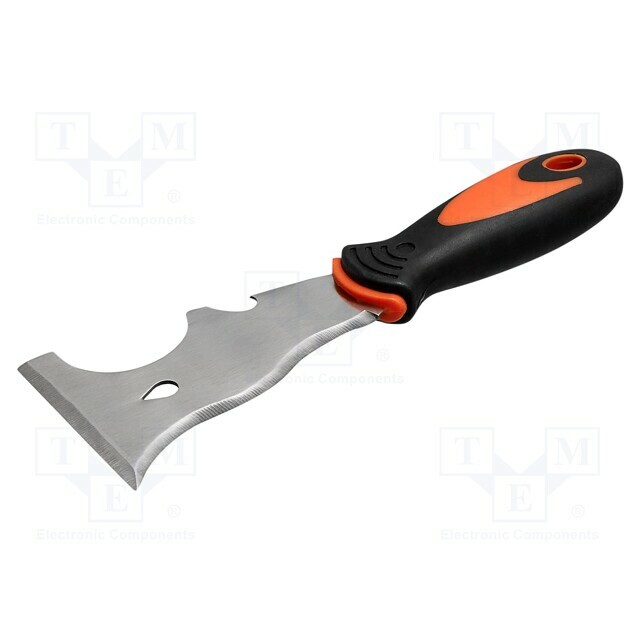 SOLID TOOLS Putty knife; stainless steel