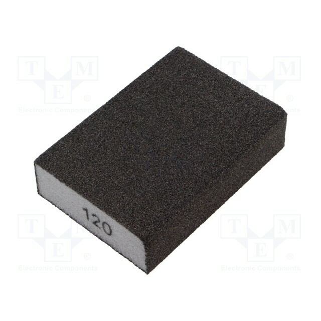 SOLID TOOLS Sponge; 100x70x25mm; Granularity: 120