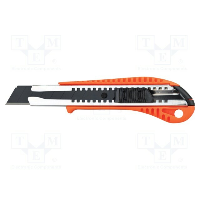 SOLID TOOLS Knife; universal; 18mm; BLACK
