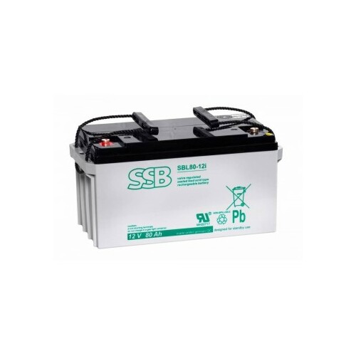 SSB Re-battery: acid-lead; 12V; 80Ah; AGM