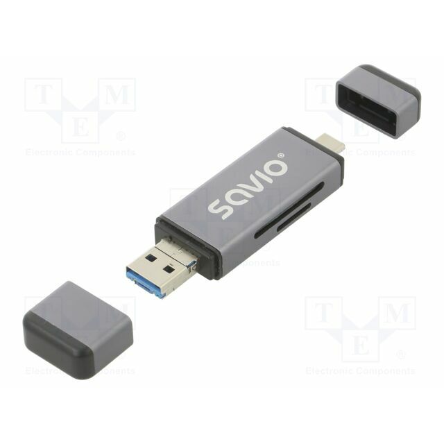 SAVIO Card reader: memory; USB A