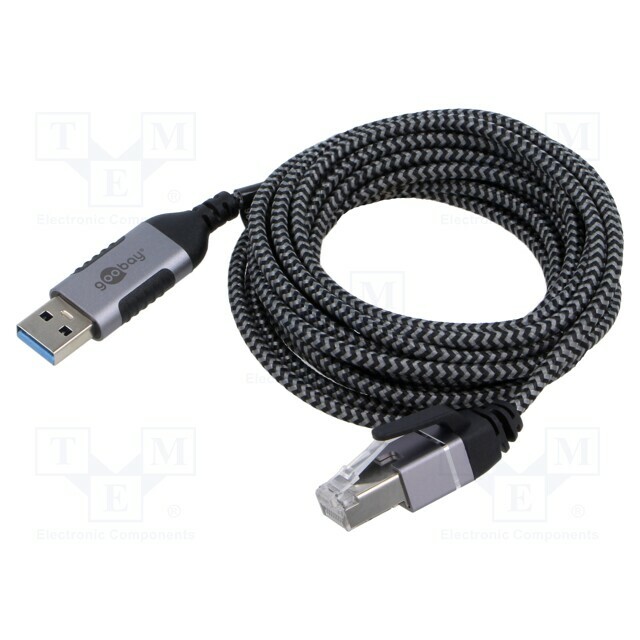 Cable; slim,USB 3.0; RJ45