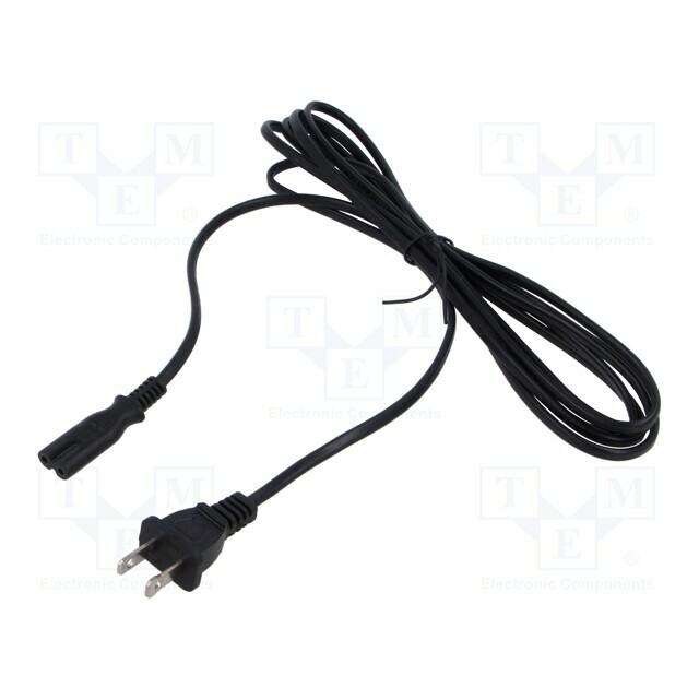 Cable; NISPT-1; 2x18AWG; IEC C7 female