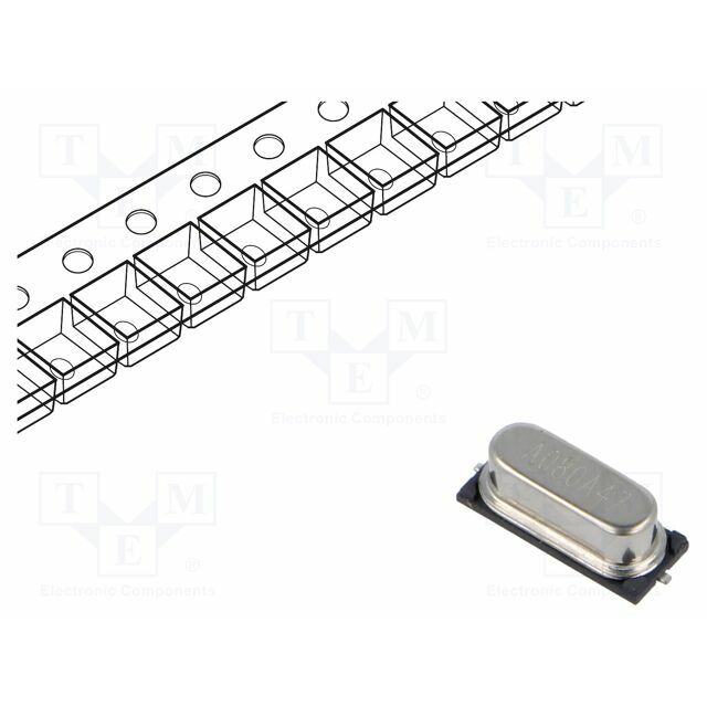 ABRACON Crystal; 8MHz; SMD; 4.7x12