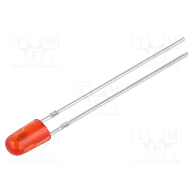 BRIGHTEK (EUROPE) LED; red; oval; 3