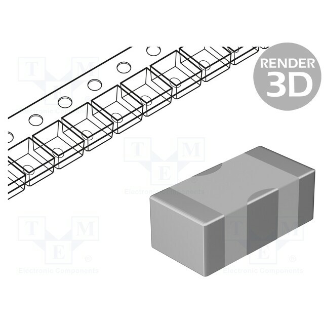 MURATA Filter: anti-interference; 100nF; 30mΩ; SMD