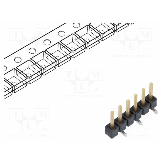 SAMTEC Connector: pin strips; pin header