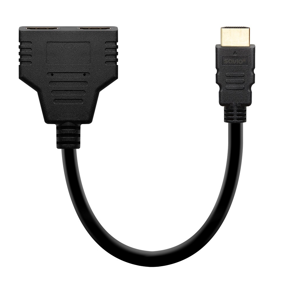 Adapteris Savio HDMI Splitter Male -