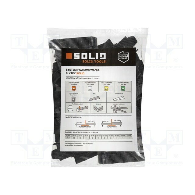 SOLID TOOLS The tile leveling system
