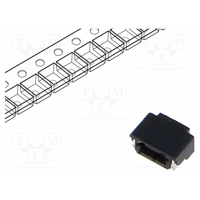 HIROSE Connector: wire-board; socket; male; DF52