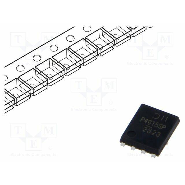 DIODES INCORPORATED Transistor: P-MOSFET; unipolar; -40V