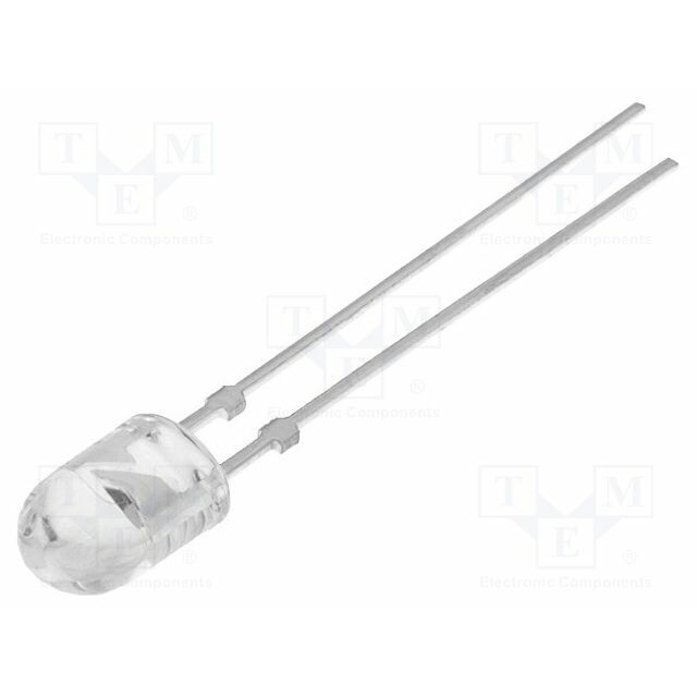 OPTOSUPPLY LED; red; oval; 5.1x4