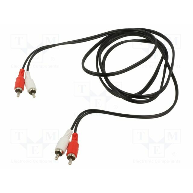 VCOM Cable; RCA plug x2,both