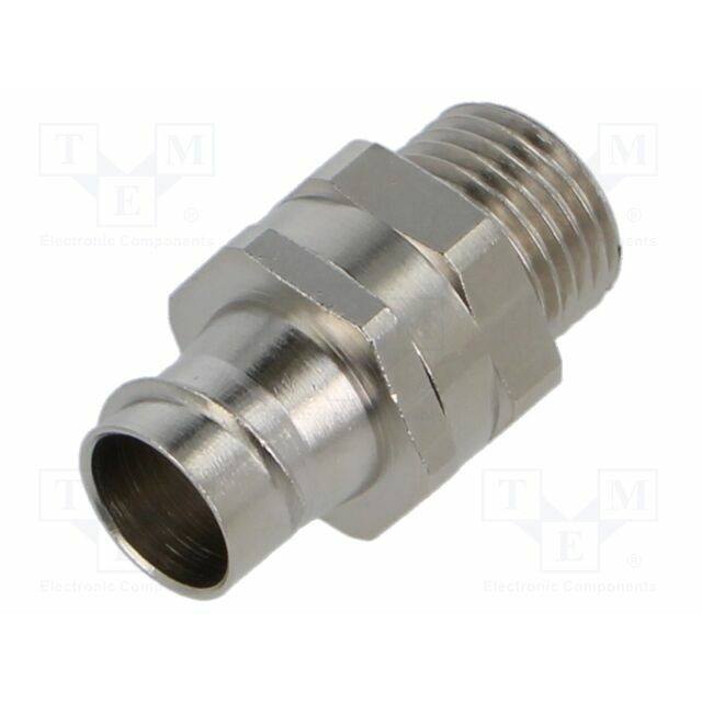 LAPP Straight terminal connector; nickel-plated brass