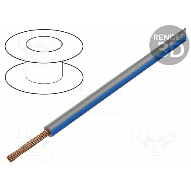 BQ CABLE Wire; H05V-K,LgY; stranded