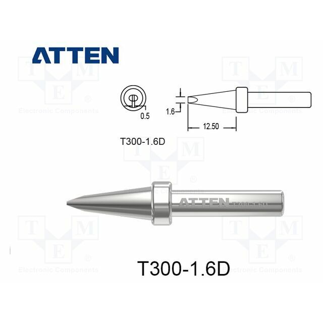 ATTEN Tip; chisel; 1.6mm; for