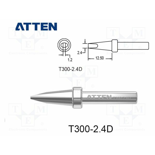 ATTEN Tip; chisel; 2.4mm; for