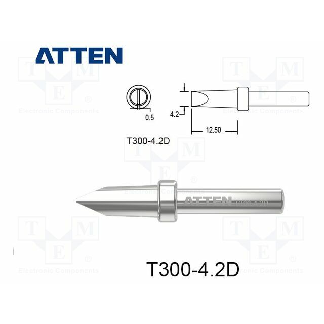 ATTEN Tip; chisel; 4.2mm; for