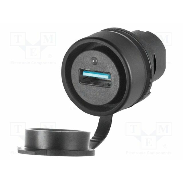 EAO USB 3.0 A/A socket