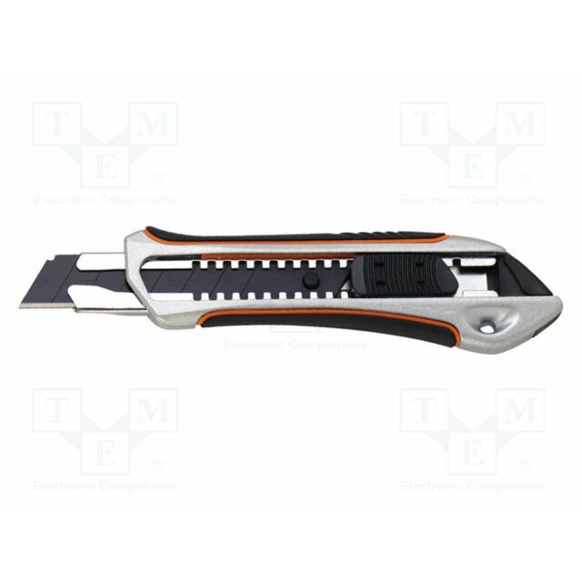 SOLID TOOLS Knife; universal; 18mm; BLACK